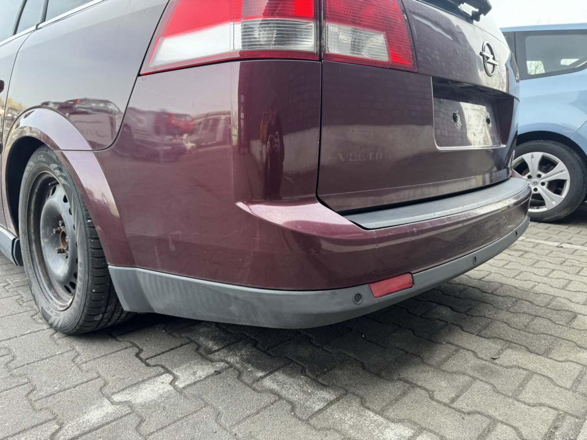 Opel Vectra C original Sto&szlig;stange Stossf&auml;nger hinten Z594 Rubinrot Kombi Caravan Bj.2005